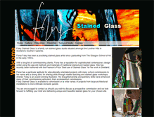Tablet Screenshot of foleystainedglass.com